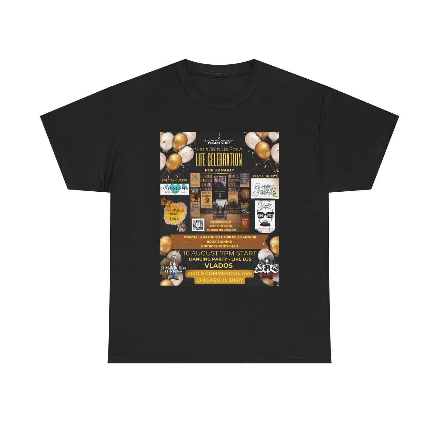 Celebration Tee, Perfect for Parties, Gift for Birthdays, Unisex Cotton Shirt, Funny Event Tee, Casual Wear, Holiday Celebration