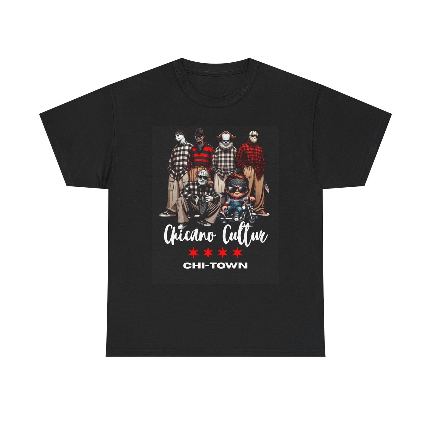 Chicano Culture Unisex Heavy Cotton Tee, Urban Streetwear, Casual Fashion, Graphic Tee, Gift for Culture Enthusiasts, Hip Hop Style