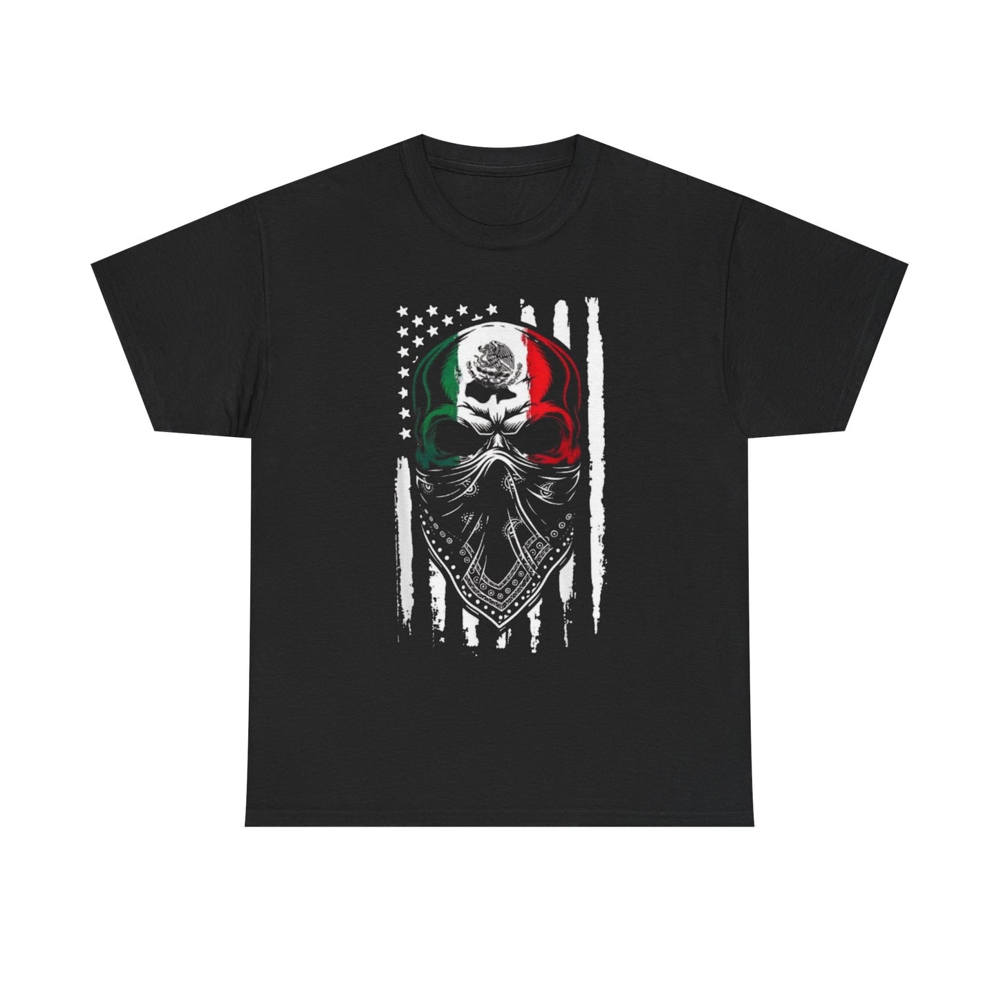 Mexican American Stylish Unisex Tee with Italian Flag Design - Casual Wear, Gifts for Him or Her, Birthday & Holiday Apparel, Comfortable Cotton Shirt