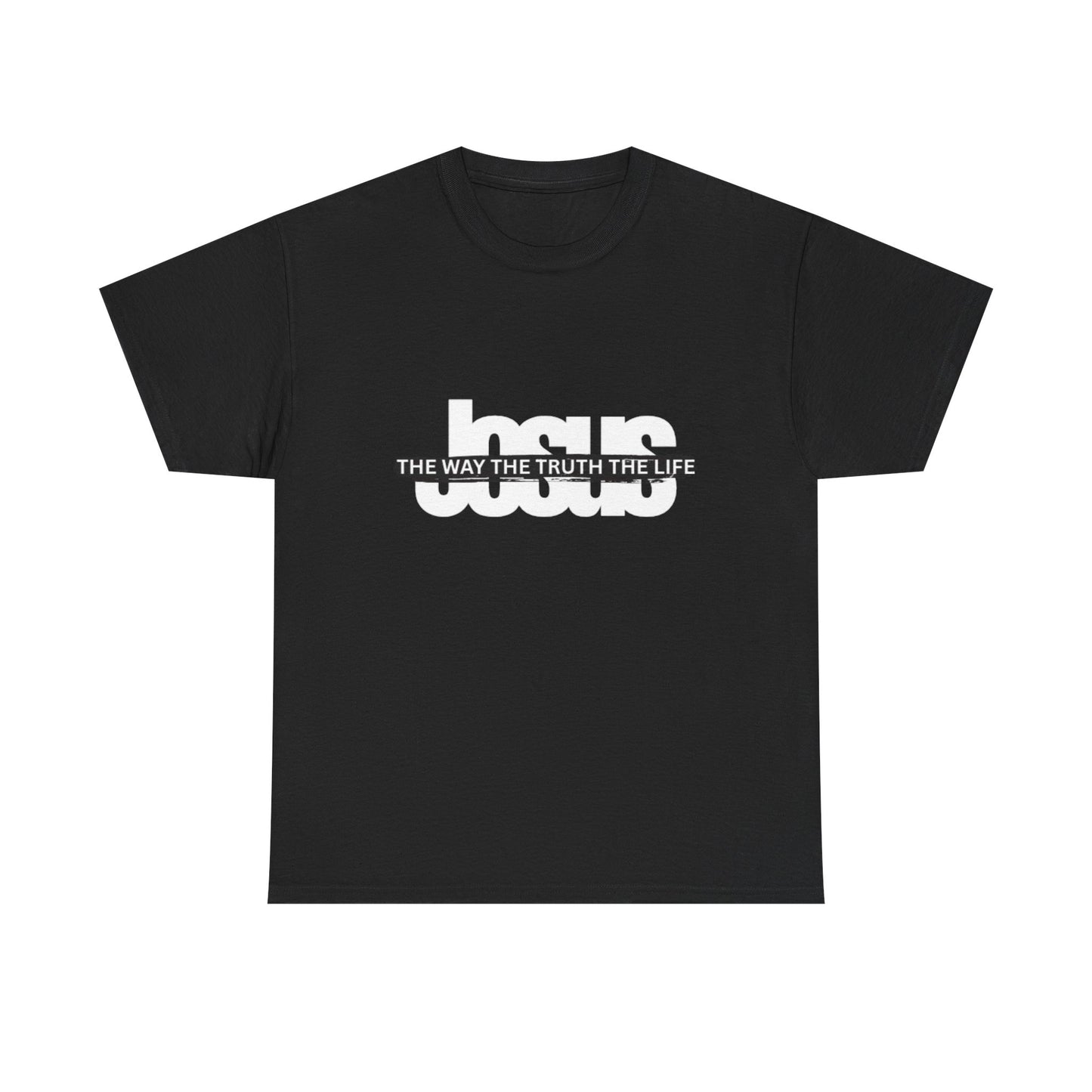 The way Inspirational Unisex Heavy Cotton Tee - Faith Shirt, Gift for Believers, Church Apparel, Casual Wear, Spiritual Message