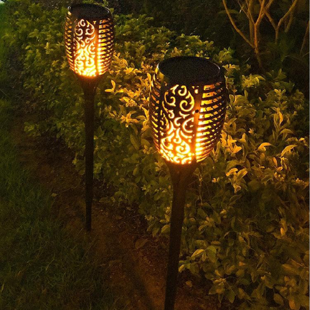 Waterproof Outdoor Lighting with Flickering Effect