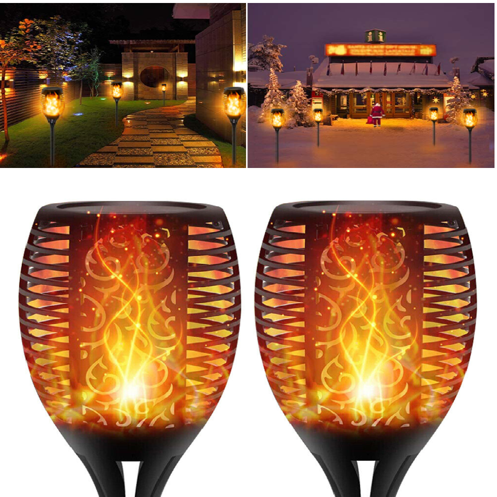 Waterproof Outdoor Lighting with Flickering Effect