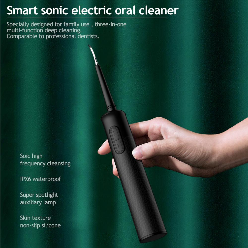 3‑in‑1 Ultrasonic Tooth & Gum Scaler
