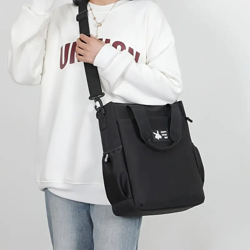 Unisex Polyester Laptop & Tablet Shoulder Bag (Fits 14-Inch Notebook)