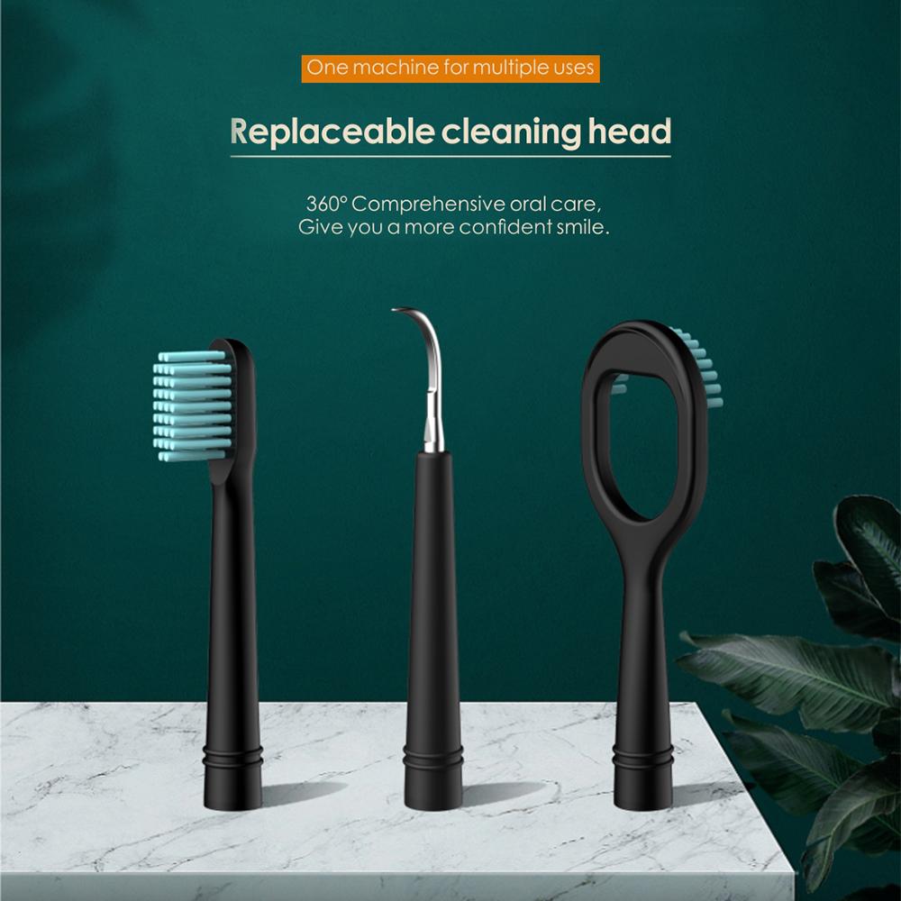 3‑in‑1 Ultrasonic Tooth & Gum Scaler