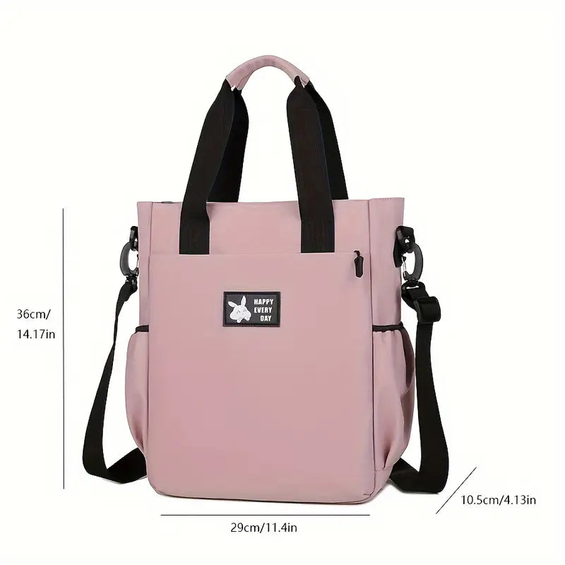 Unisex Polyester Laptop & Tablet Shoulder Bag (Fits 14-Inch Notebook)