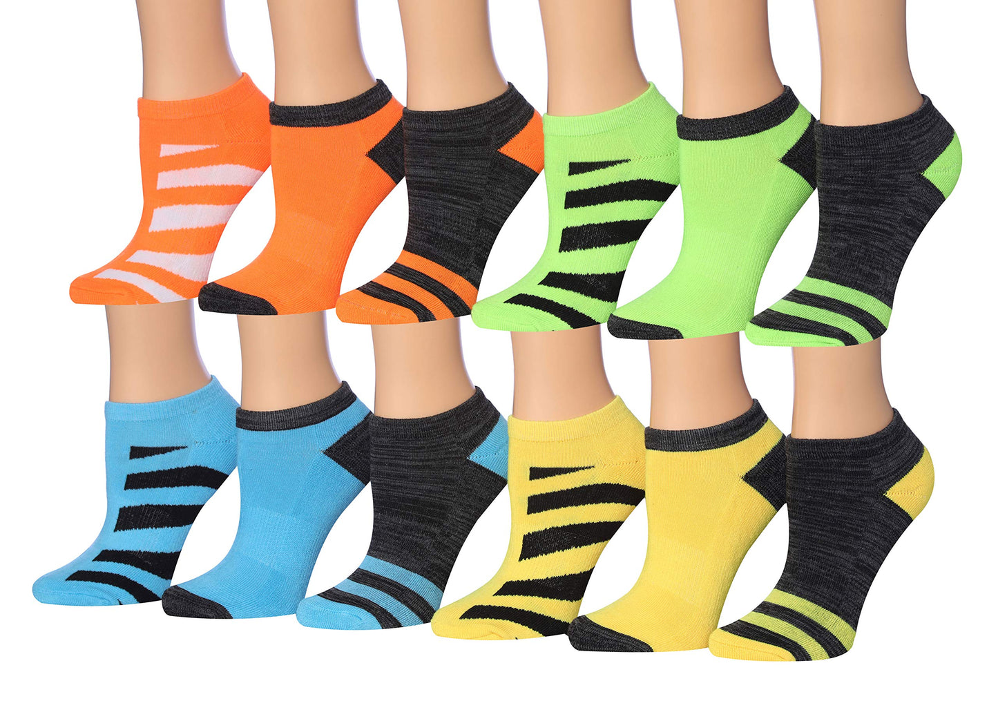 Boys’ 12-Pack Athletic Performance Socks