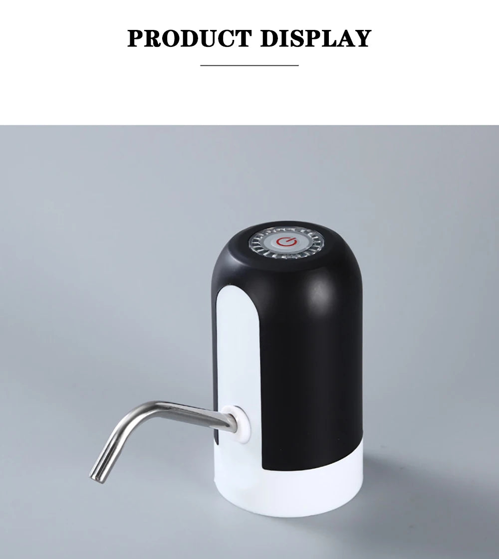 USB Rechargeable Electric Water Dispenser Pump