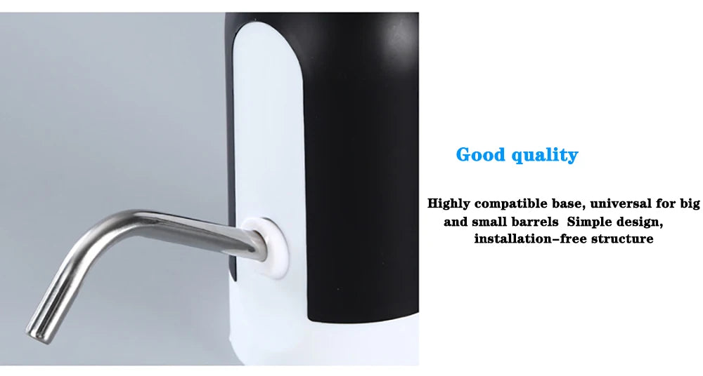 USB Rechargeable Electric Water Dispenser Pump