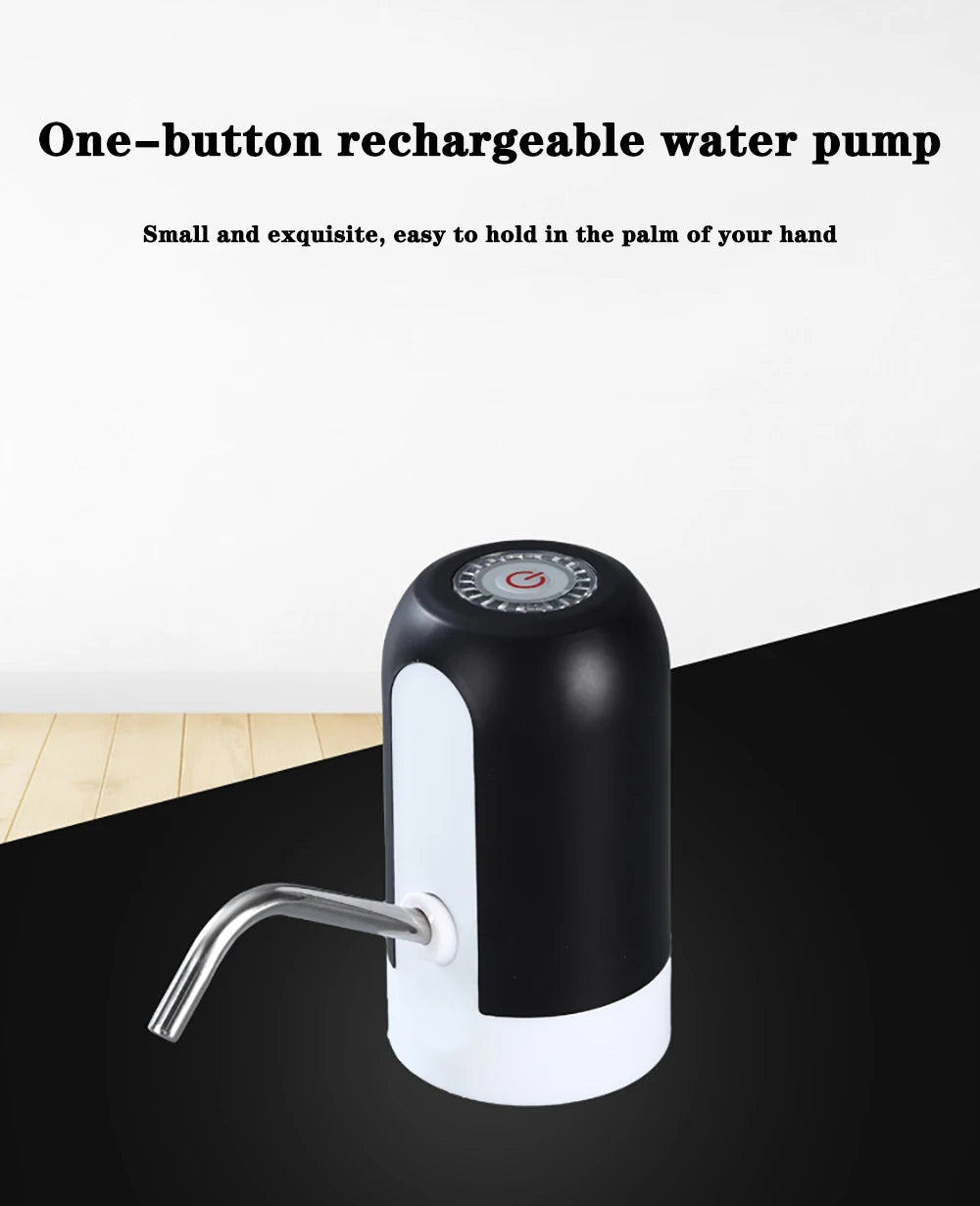 USB Rechargeable Electric Water Dispenser Pump