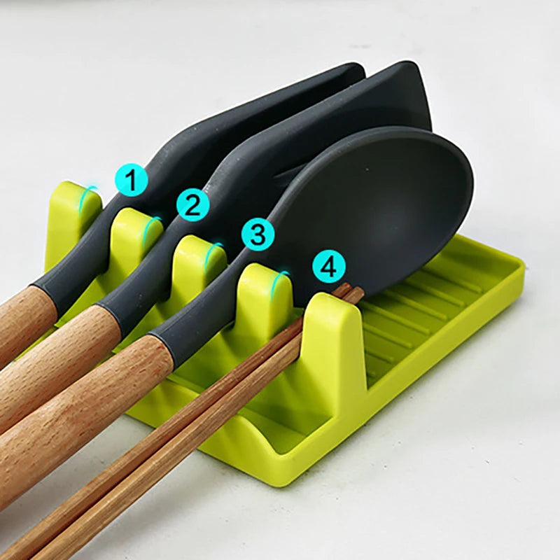 UtensiTray Kitchen Utensil Holder – Non-Slip Rack for Spoons, Forks, Spatulas & Chopsticks