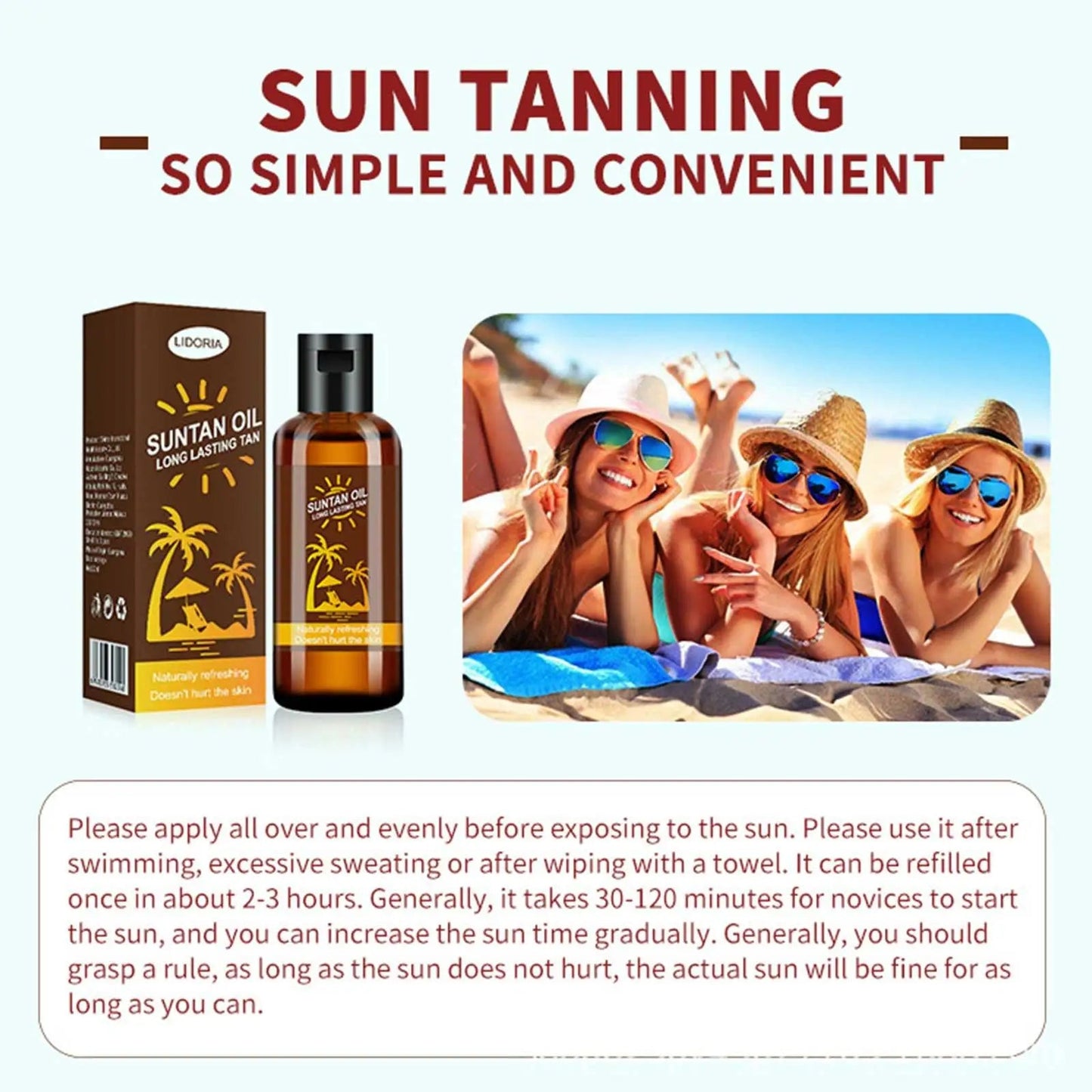 Tanning Body Oil & Bronzer