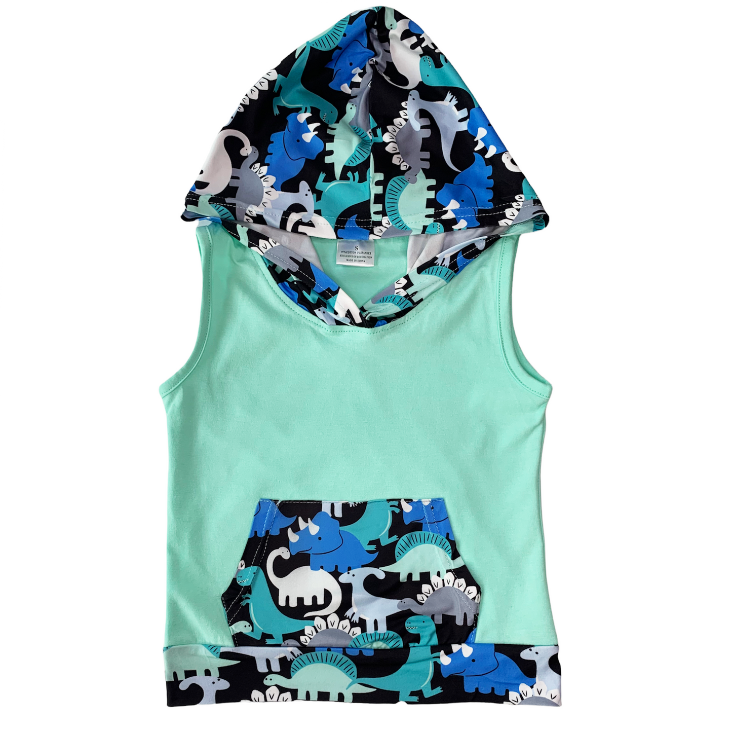 Boys’ Dinosaur Hoodie & Shorts Set