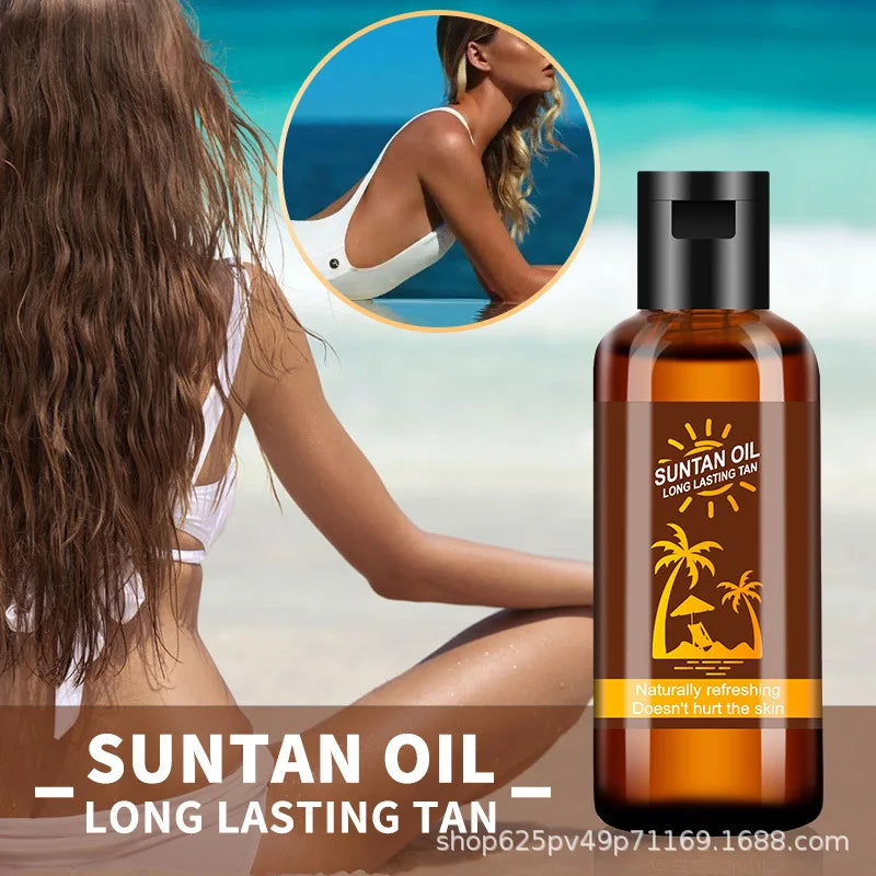 Tanning Body Oil & Bronzer