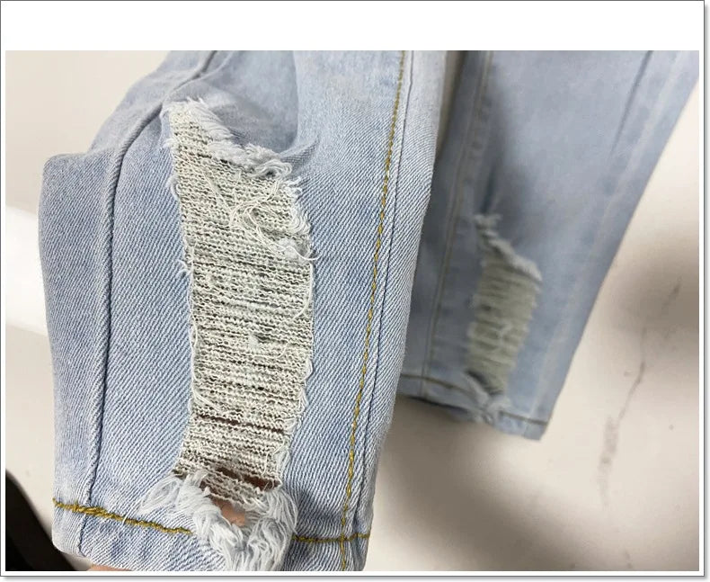 Women’s High Waist Pencil Denim Pants
