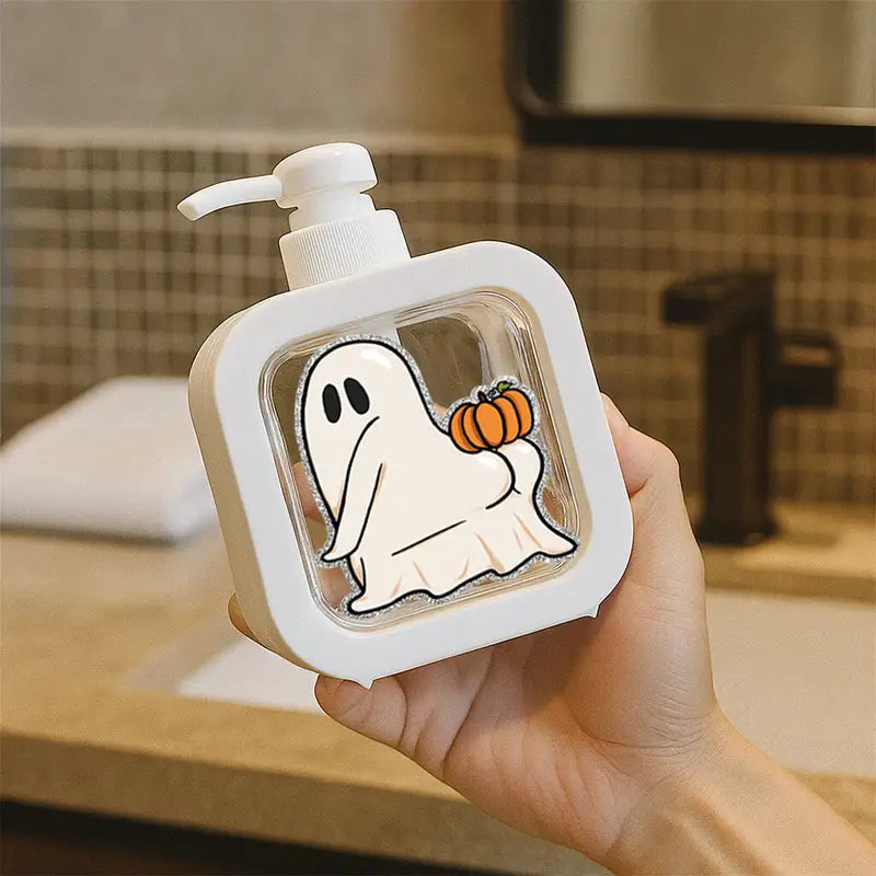 Halloween Soap Dispenser – Jack-O’-Lantern Design