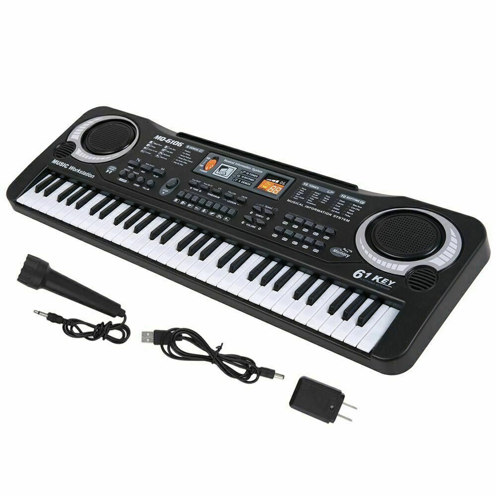 Portable 37‑Key Musical Keyboard Piano for Kids