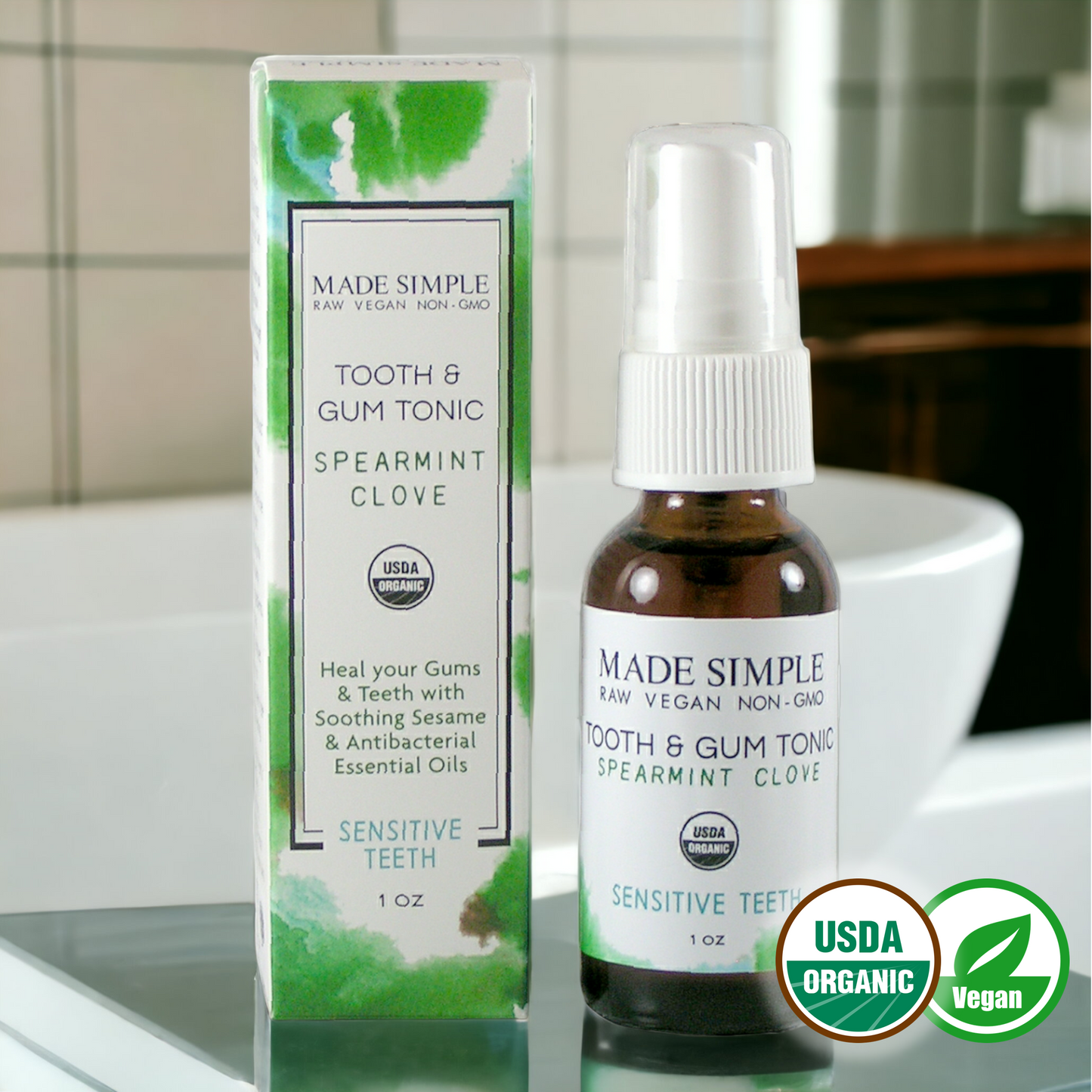 Spearmint Clove Tooth & Gum Tonic