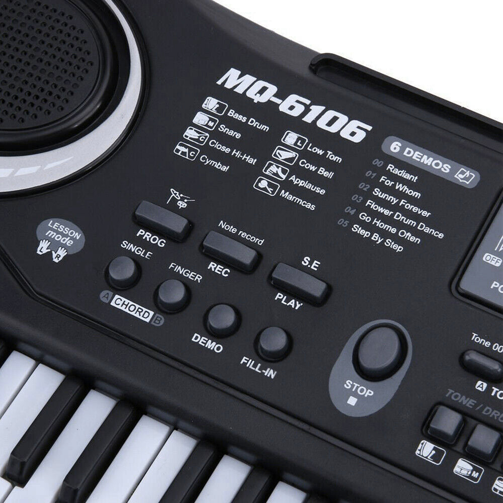 Portable 37‑Key Musical Keyboard Piano for Kids