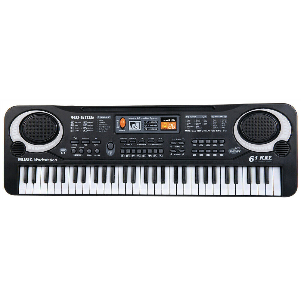 Portable 37‑Key Musical Keyboard Piano for Kids