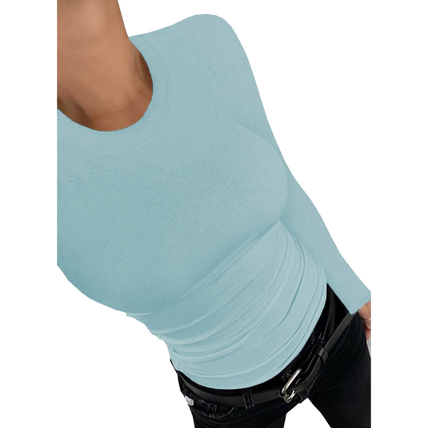 Long Sleeve Round Neck T-Shirts