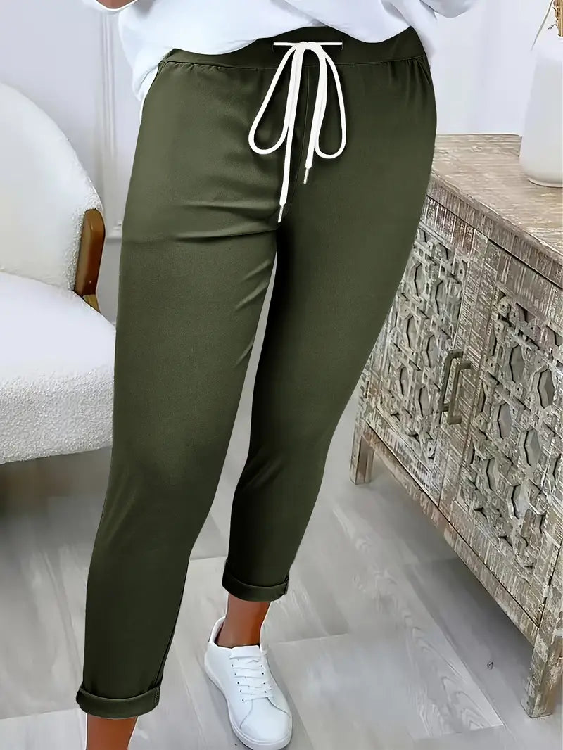 Women’s Stylish Casual Drawstring Pants – Everyday Comfort