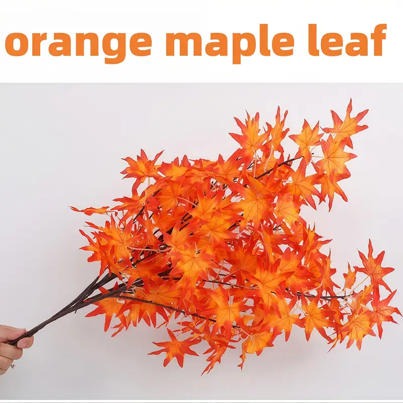 2pcs Large 35.4" Realistic Red Maple Trees – Seasonal Artificial Decor