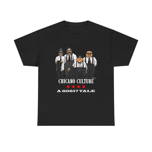 Chicano Culture Gangster Vibes Unisex Tee, Funny Graphic T-Shirt, Vintage Style Casual Wear, Gift for Friends, Unique Humor Apparel