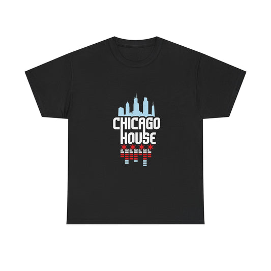 Chicago House Music Unisex Heavy Cotton Tee