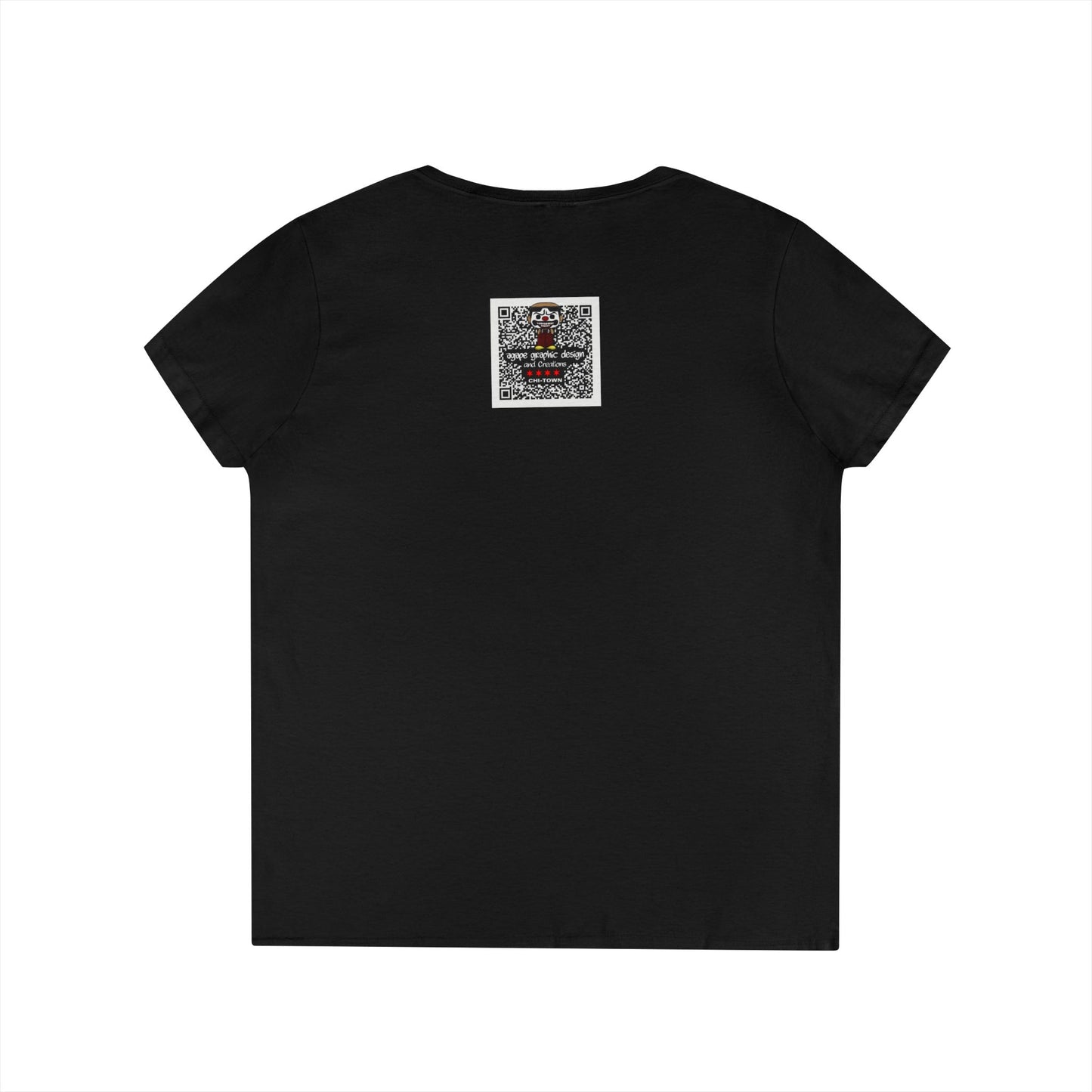 Carrizalez/Rodarte Holiday Ladies' Inspirational V-Neck T-Shirt, Motivational Quote Tee, Casual Daily Wear, Perfect Gift for Friends, Celebration Shirt