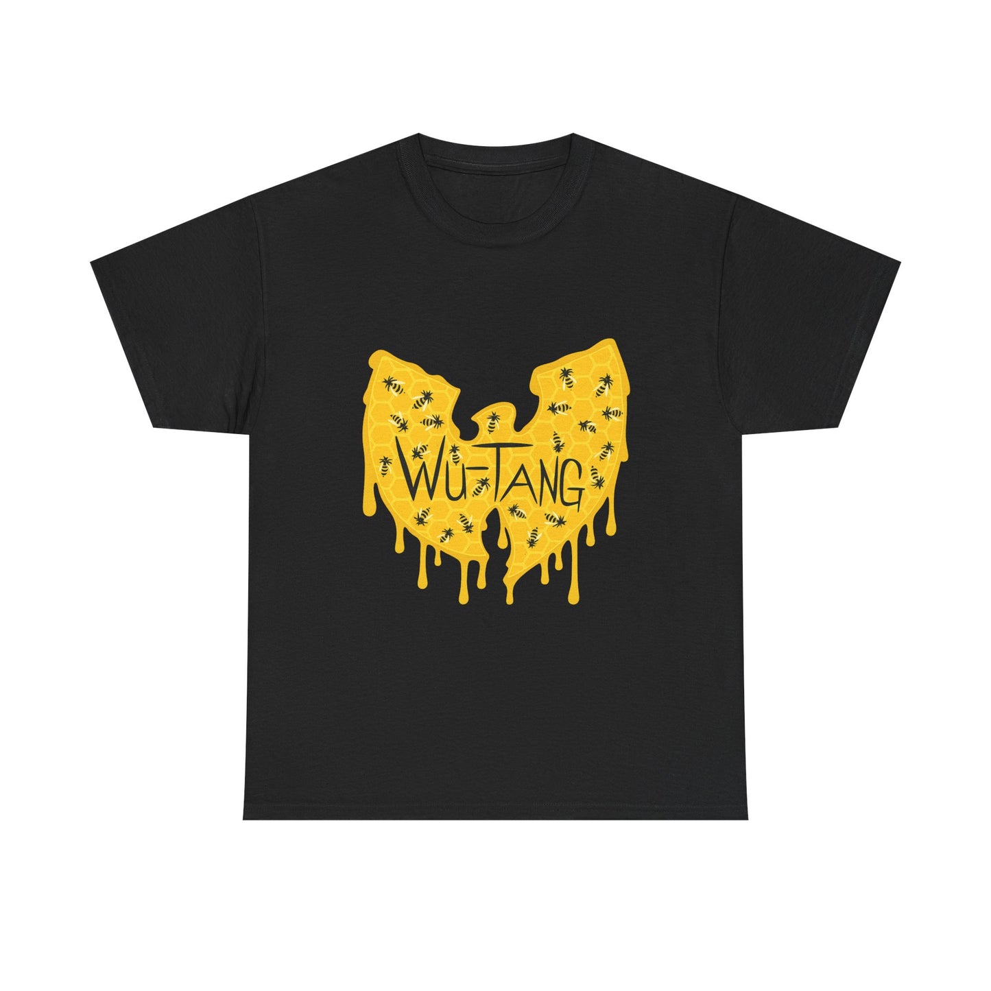 Wu-Tang Inspired Unisex Heavy Cotton Tee, Streetwear Tee, Rapper Merchandise, Hip-Hop Fashion, Music Lover Gift, Unique Graphic Tee