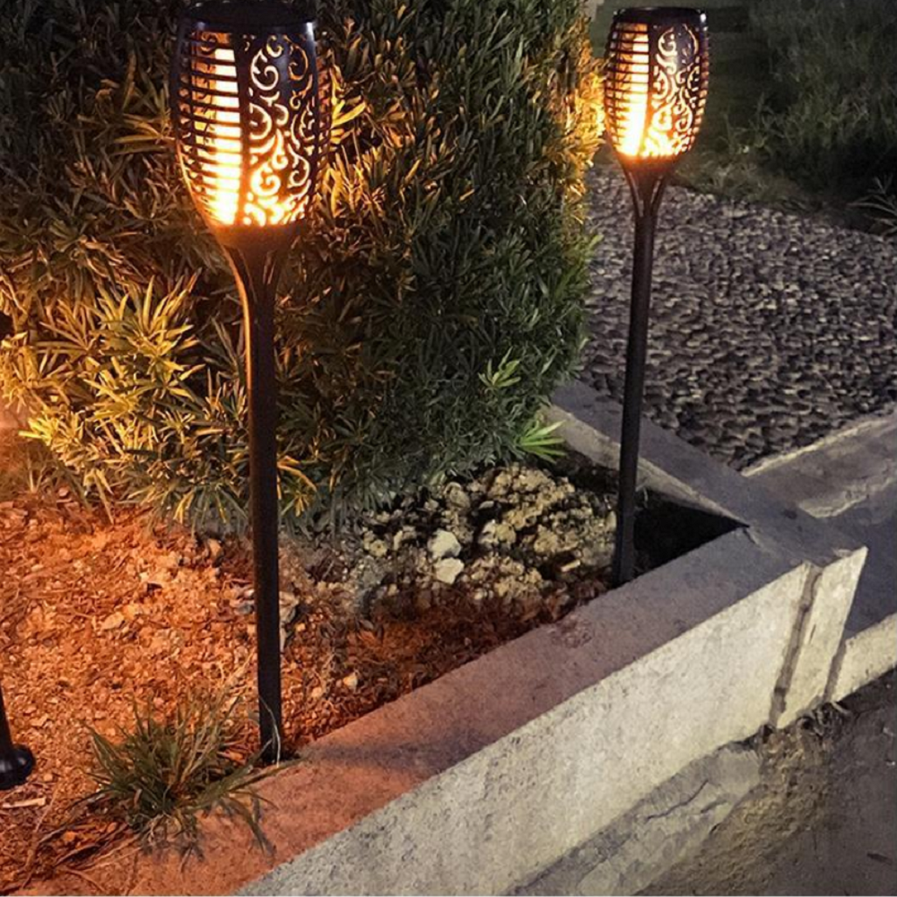 Waterproof Outdoor Lighting with Flickering Effect