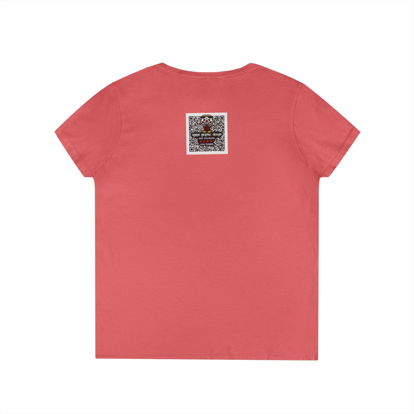 Carrizalez/Rodarte Holiday Ladies' Inspirational V-Neck T-Shirt, Motivational Quote Tee, Casual Daily Wear, Perfect Gift for Friends, Celebration Shirt