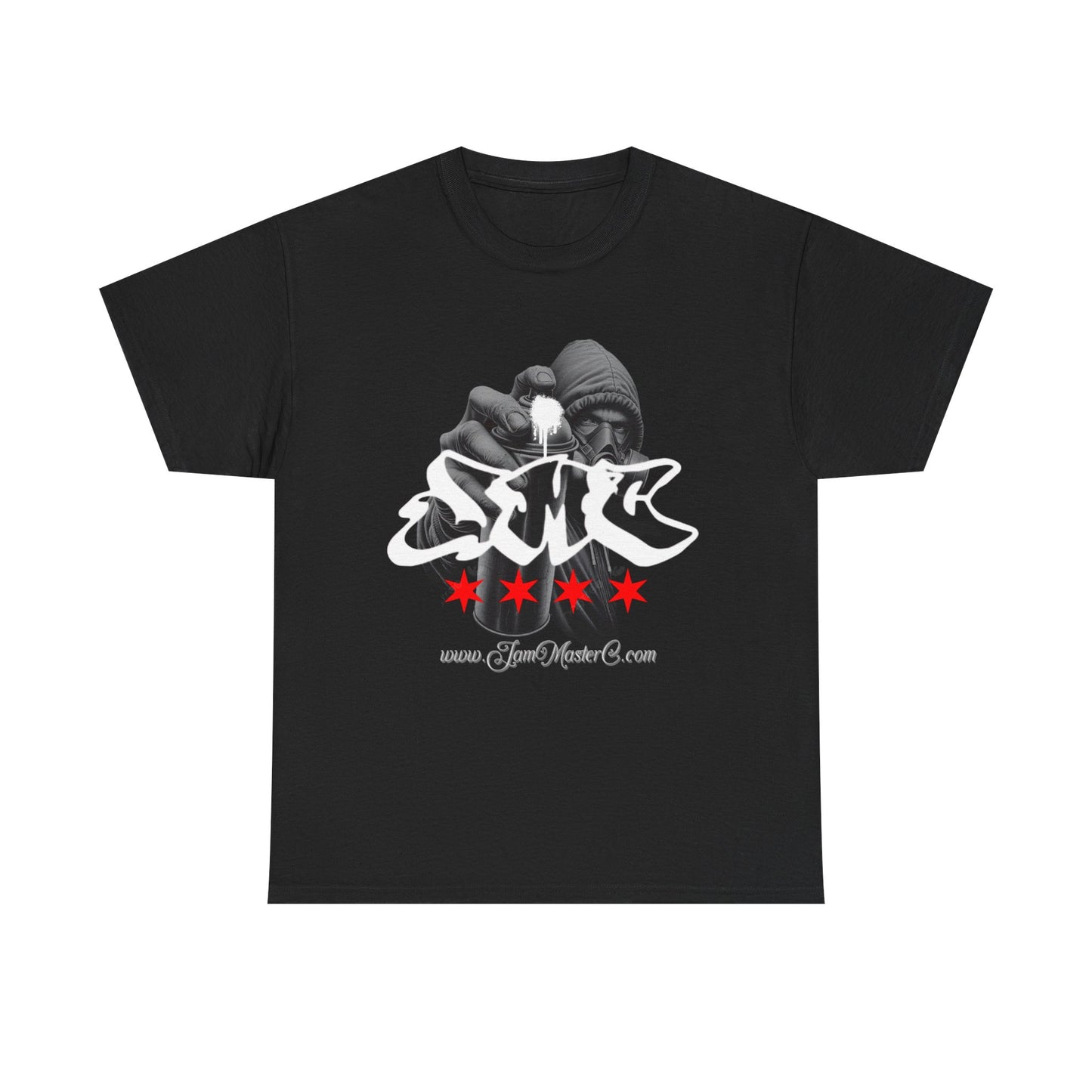 JamMasterC Street Style Unisex Heavy Cotton Tee | Urban Fashion, Casual Wear, Graphic Tee, Music Inspired Shirt, Trendy Gift