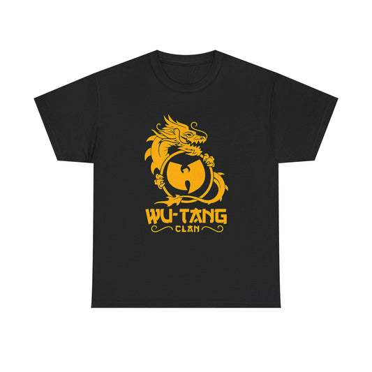 Wu-Tang Clan Unisex Heavy Cotton Tee - Urban Streetwear, Graphic T-Shirt, Hip-Hop Apparel, Music Merchandise, Casual Wear