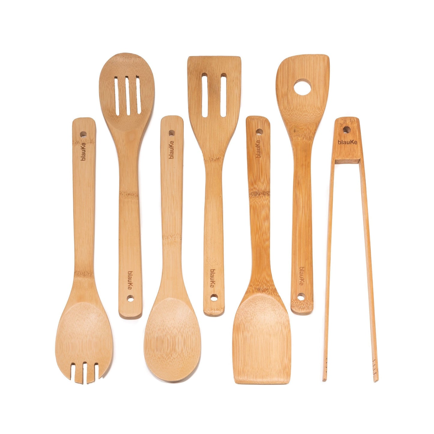 Bamboo Kitchen Utensils Set
