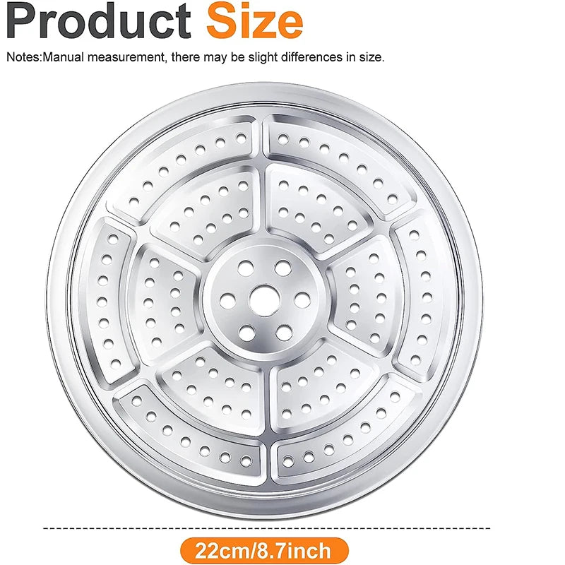Stainless Steel Pressure Canning Rack (18cm–26cm)