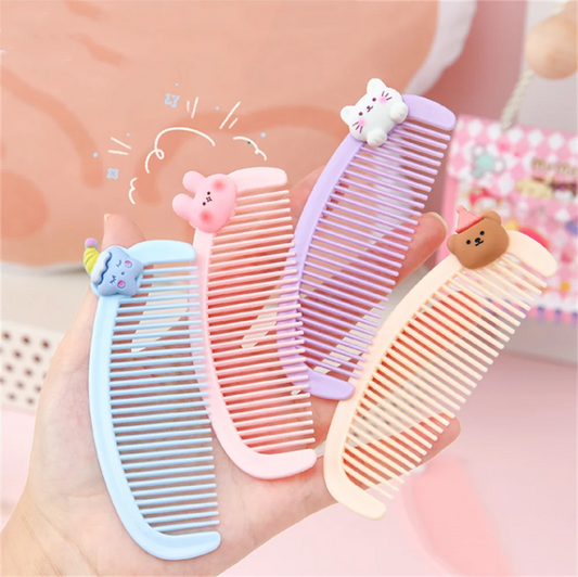 Cartoon Mini Crescent Hair Comb