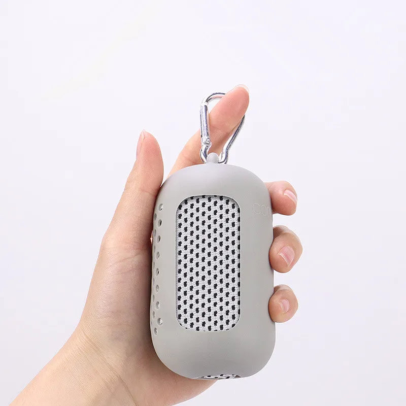Cooling Sports Towel with Silicone Case