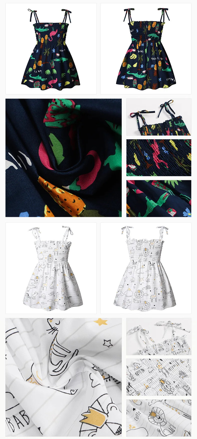 2025 Summer Toddler Girls’ Strapless Floral & Solid Color Princess Dress