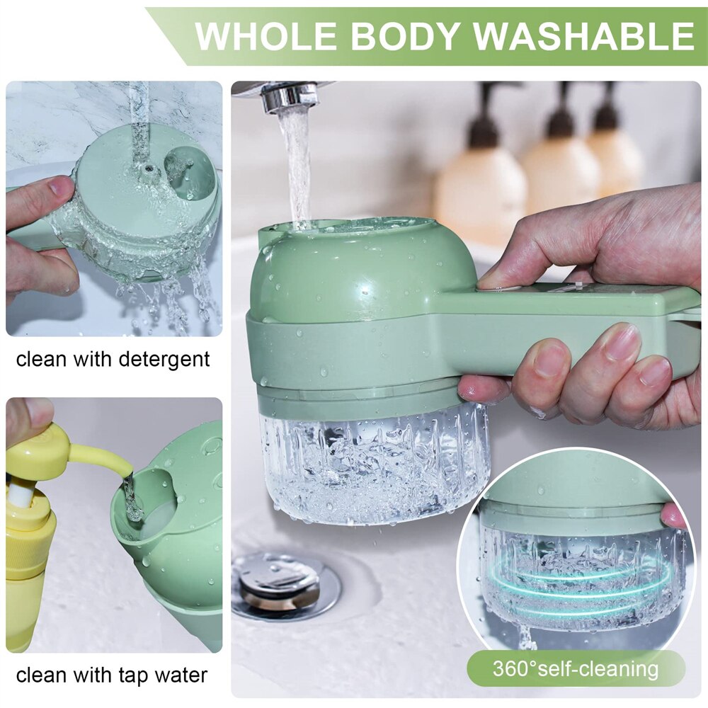 Handheld Portable Kitchen Cutter & Shredder