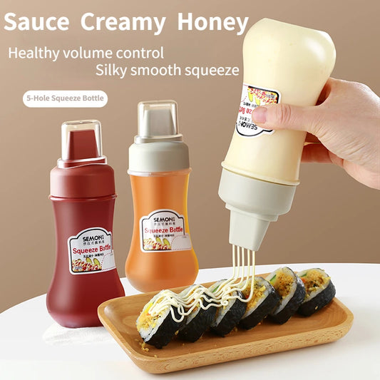 350ML Porous Squeeze Sauce Bottle