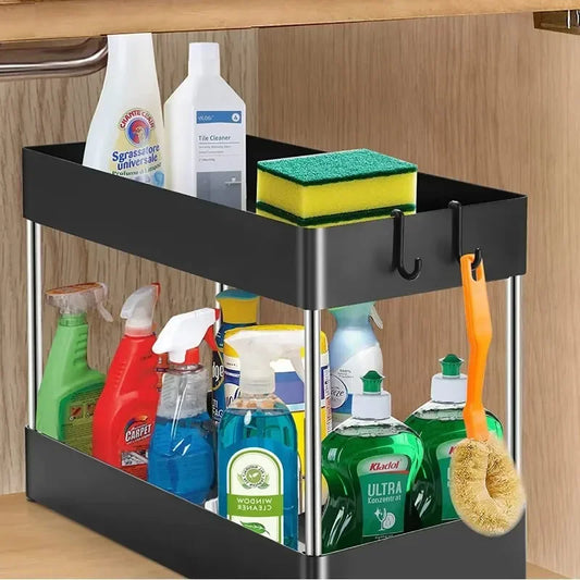 2-Tier Under Sink Storage Organizer