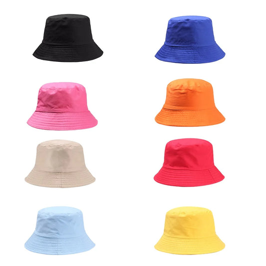 Everyday Bucket Hat – Candy Color Sun Cap for All Ages