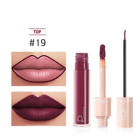 Pudaier Duo Lip Liner & Matte Liquid Lipstick