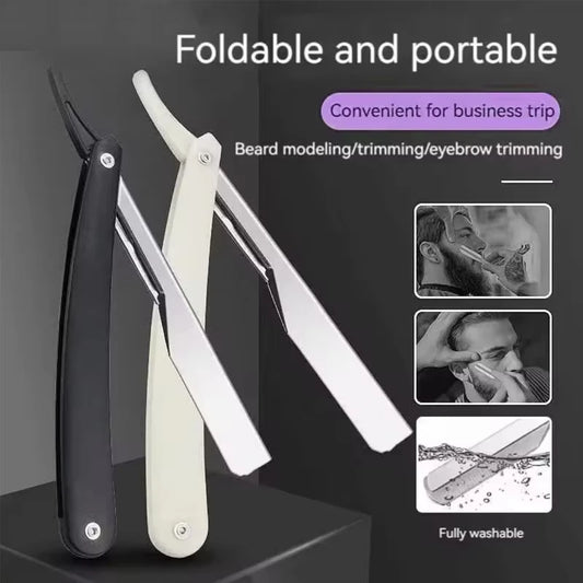 SteelEdge Classic Safety Razor – Manual Shaver for Men with 10 Blades