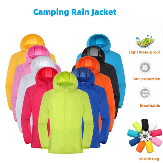 Waterproof Camping Rain Jacket