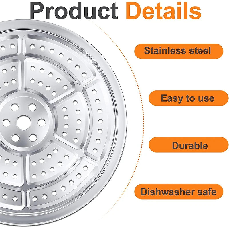 Stainless Steel Pressure Canning Rack (18cm–26cm)