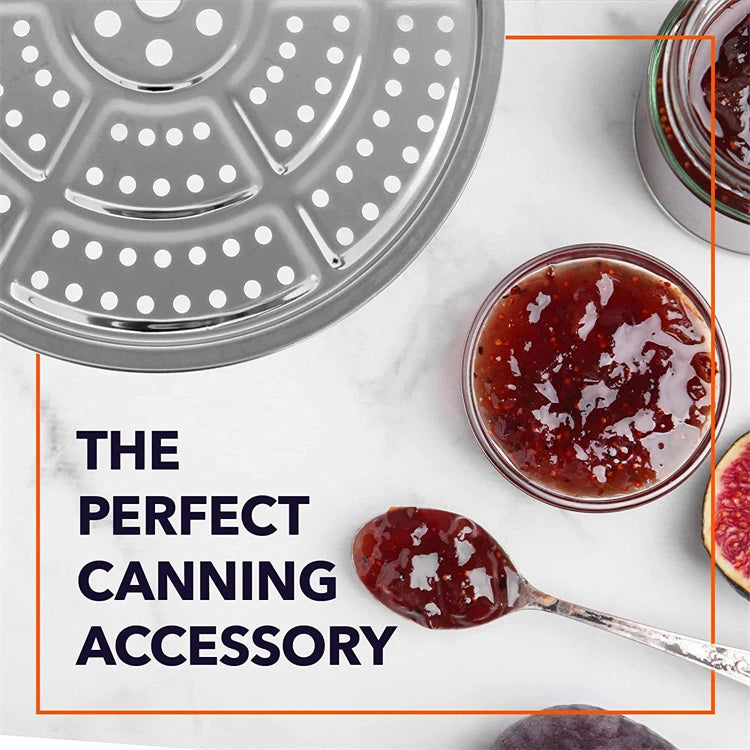Stainless Steel Pressure Canning Rack (18cm–26cm)