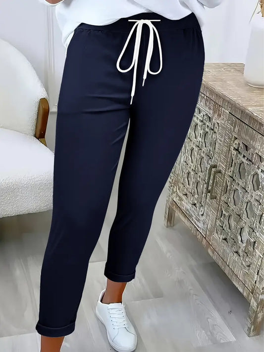 Women’s Stylish Casual Drawstring Pants – Everyday Comfort